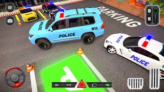 Police Prado: Car Parking 3D - Screenshot 1