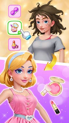 Beauty Merge - Makeup Game - Screenshot 3