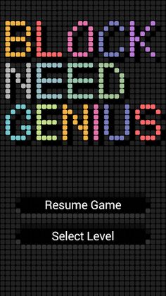 Block Need Genius The Puzzle - Screenshot 1