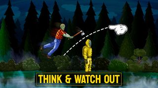 Draw Line Zombie Puzzle Game - Screenshot 1