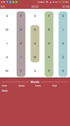Simple Word Search Puzzle Game - Screenshot 2