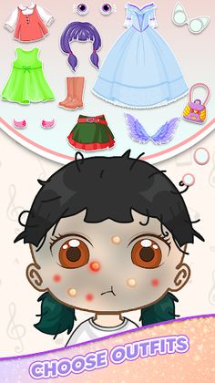 Chibi Doll Dress up Girl Games - Screenshot 3