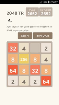 2048 Mind Game - Screenshot 1