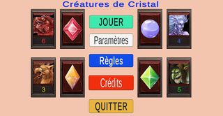 Créatures de Cristal - Screenshot 1