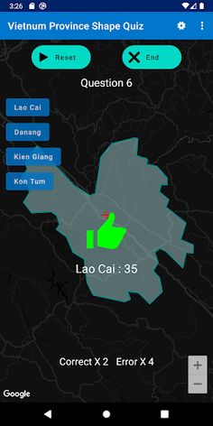 Vietnum Ministry Shape Quiz - Screenshot 4