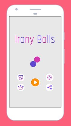 Irony Balls - Brain Dots Game - Screenshot 1