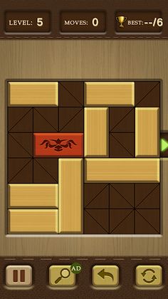wood slide puzzle - Screenshot 4