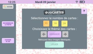 Jeux Facilotab pour seniors - Screenshot 1