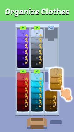 Color Sort: Cloth Organizer - Screenshot 3