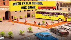Motu Patlu School Bus Game - Screenshot 3
