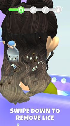 Lice Removal 3D - Screenshot 1