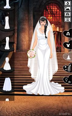 Sweet Vampire Wedding dress up - Screenshot 2