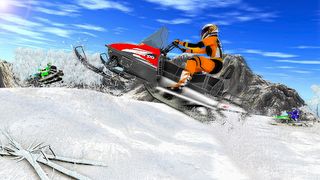 Snow ATV Bike Racing Snowcross - Screenshot 1