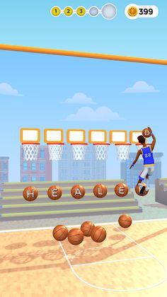 Word Dunks - Screenshot 2