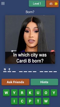 Cardi B Superfan Trivia - Screenshot 1