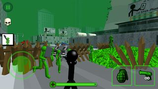 Stickman Zombie Shooting 3D - Screenshot 2