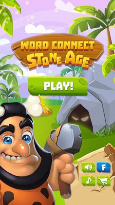 Word Connect - Stone Age - Screenshot 1