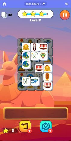 Tiles Of Egypt - Screenshot 1