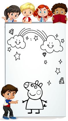 The pig coloring pepp - Screenshot 4