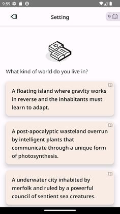 Infinite Narrative - Screenshot 1
