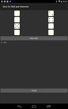 Dice for Bell and Hammer - Screenshot 1