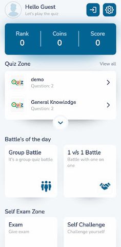 QuizSewa - Screenshot 2