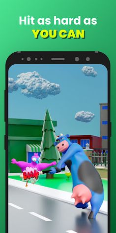 Crazy cow: Test your strength - Screenshot 2