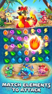 Monster Tales: Match 3 Puzzle - Screenshot 1
