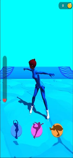 Roller Skates Up Skating Dance - Screenshot 1