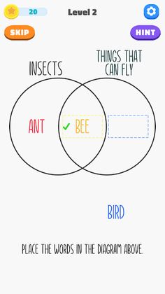 That's So Venn - Word Trivia - Screenshot 2