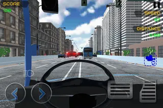 Highway Bus Racing Thrill - Screenshot 1