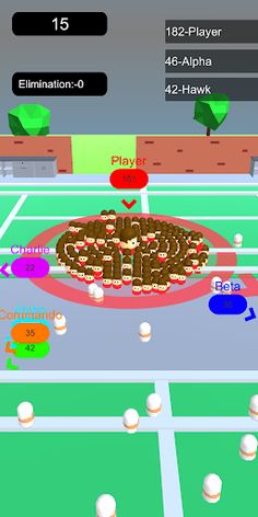 Crown Population War - Screenshot 1