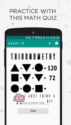 Math brain quiz - Screenshot 4