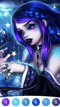 Dark Gothic Coloring Book - Screenshot 4