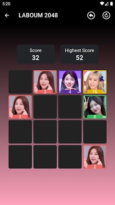 LABOUM 2048 Game - Screenshot 3