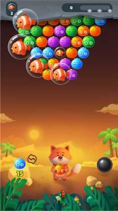 Fruit Candy - Bubble Shoot - Screenshot 2