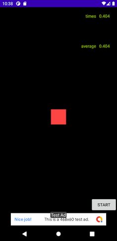 Reaction rate measurement - Screenshot 1