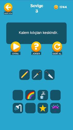 Emoji Bil - Atasözü ve Deyimle - Screenshot 4
