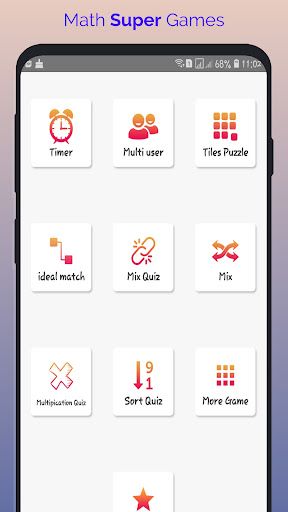 Math Super Games - Screenshot 2