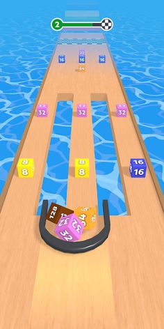 Grab & Merge: 2048 3D merge ga - Screenshot 2