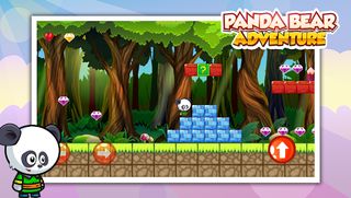 Panda Bear Adventure craft 런게임 - Screenshot 1