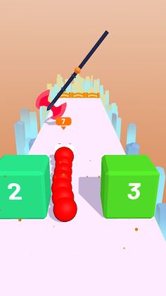 Snake Master - Worm Runner 3D - Screenshot 1