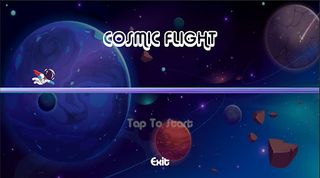 Cosmic Flight - Screenshot 1