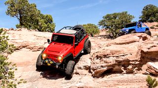 4x4 offroad jeep simulation 3d - Screenshot 2