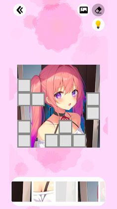 Anime Girls: Jigsaw Puzzles 18 - Screenshot 4