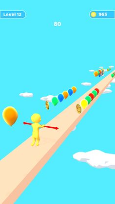 Pop Balloon : Runner - Screenshot 4