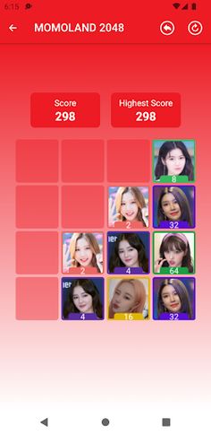 MOMOLAND 2048 Game - Screenshot 4