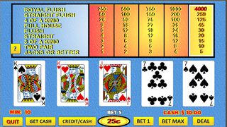 Video Poker - Jacks or Better - Screenshot 3