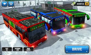Off-Road Hill Bus Driving - Screenshot 1