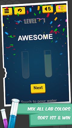 Lab Colors: Sorting Puzzle - Screenshot 4
